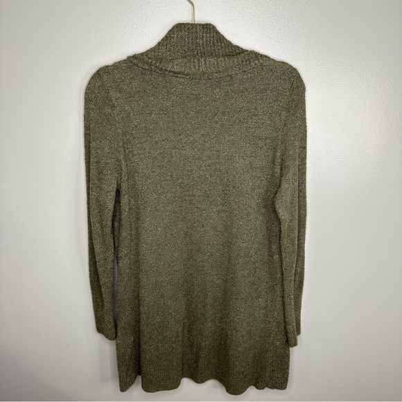 Barefoot Dreams Green Cozy Chic Lite Circle Cardigan/ Sweater Oversized Small - Picture 4 of 12